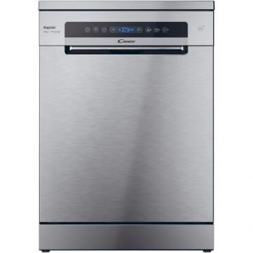 Masina de spalat vase Candy Rapido CF 4C6F0X, 14 seturi, 8 programe, Wi-Fi, Wash & Dry 35', Motor Speed-Drive Inverter, Automatic Open Door, Clasa C, 60 cm (Argintiu) Masina de spalat vase Candy Rapido CF 4C6F0X, 14 seturi, 8 programe, Wi-Fi, Wash & Dry 35', Motor Speed-Drive Inverter, Automatic Open Door, Clasa C, 60 cm (Argintiu)
